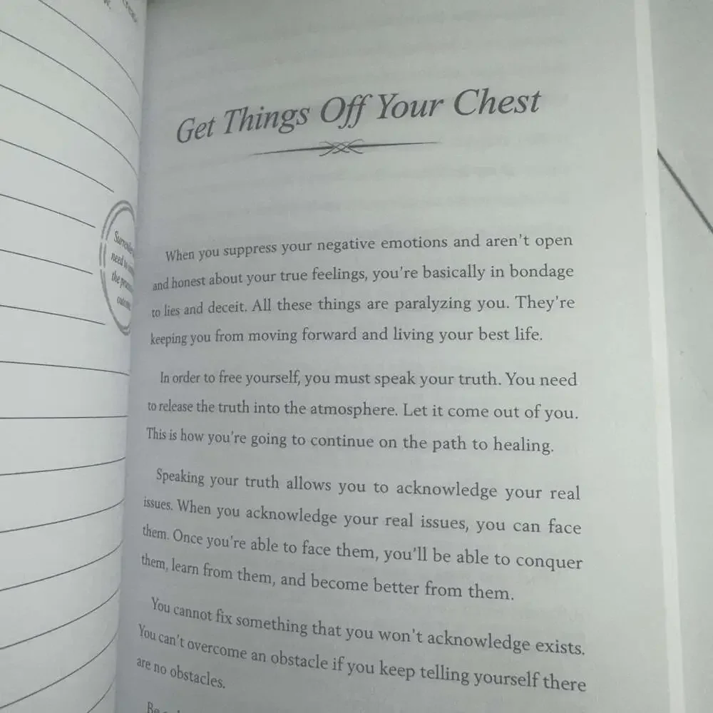 Healing Heartbreak Journal by Stephan Speaks